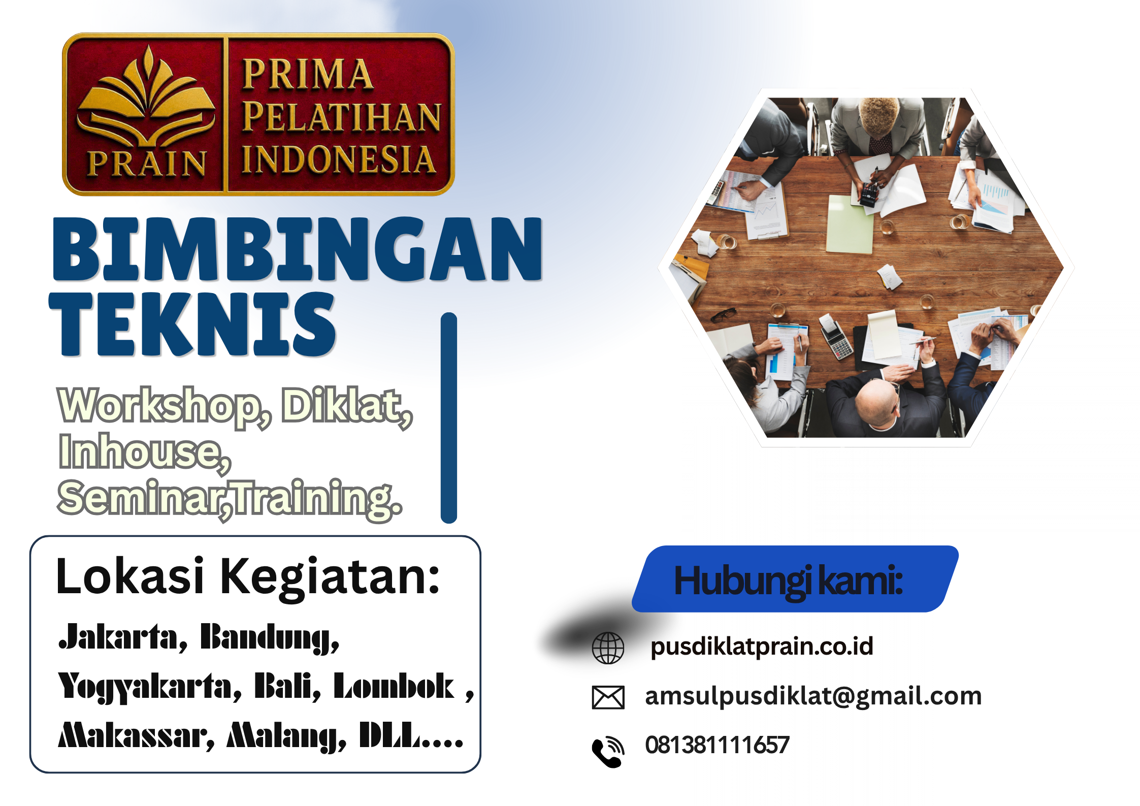JADWAL BIMTEK PEDOMAN PENGELOLAAN, PEMANFAATAN, INVENTARISASI DAN SENSUS BARANG DAERAH 2026-2027