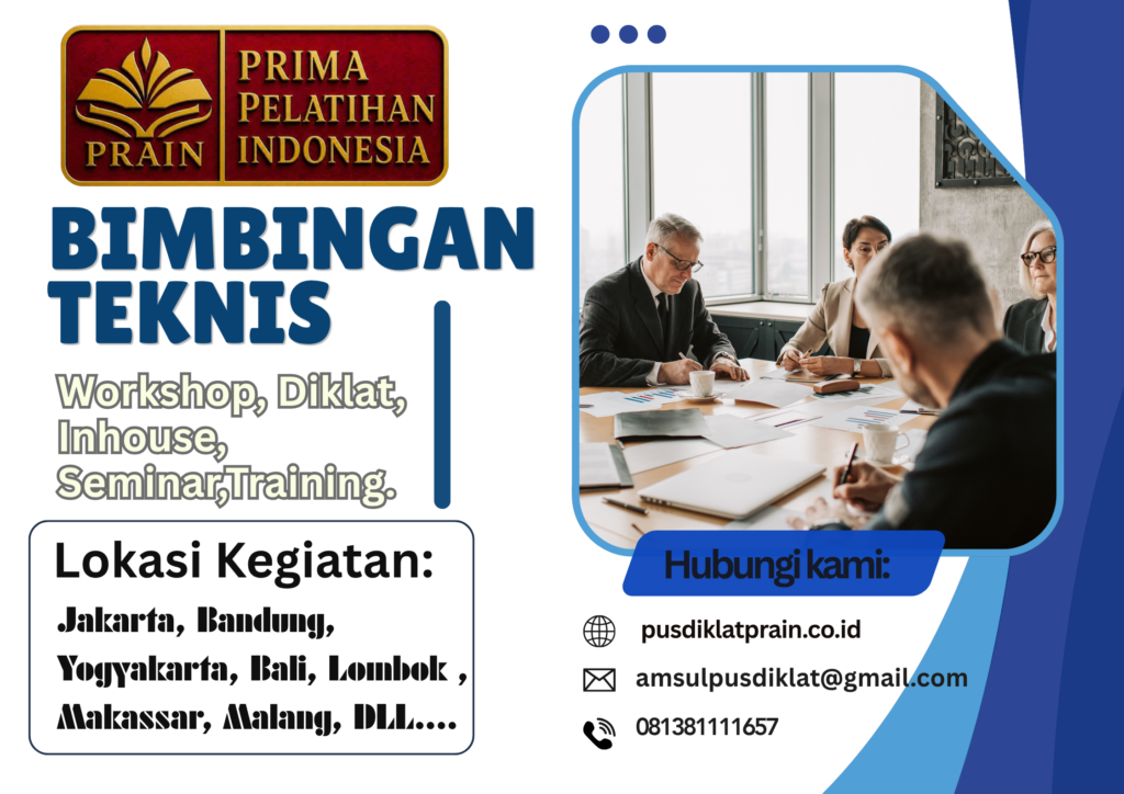 JADWAL BIMTEK PENGELOLAAN KEUANGAN DAN AUDIT ATAS LAPORAN KEUANGAN BLUD 2026-2027