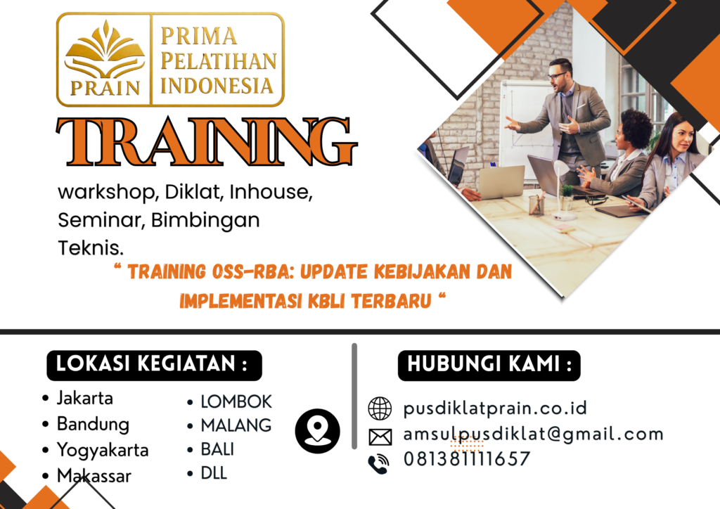 Training OSS-RBA: Update Kebijakan dan Implementasi KBLI Terbaru 2026-2027