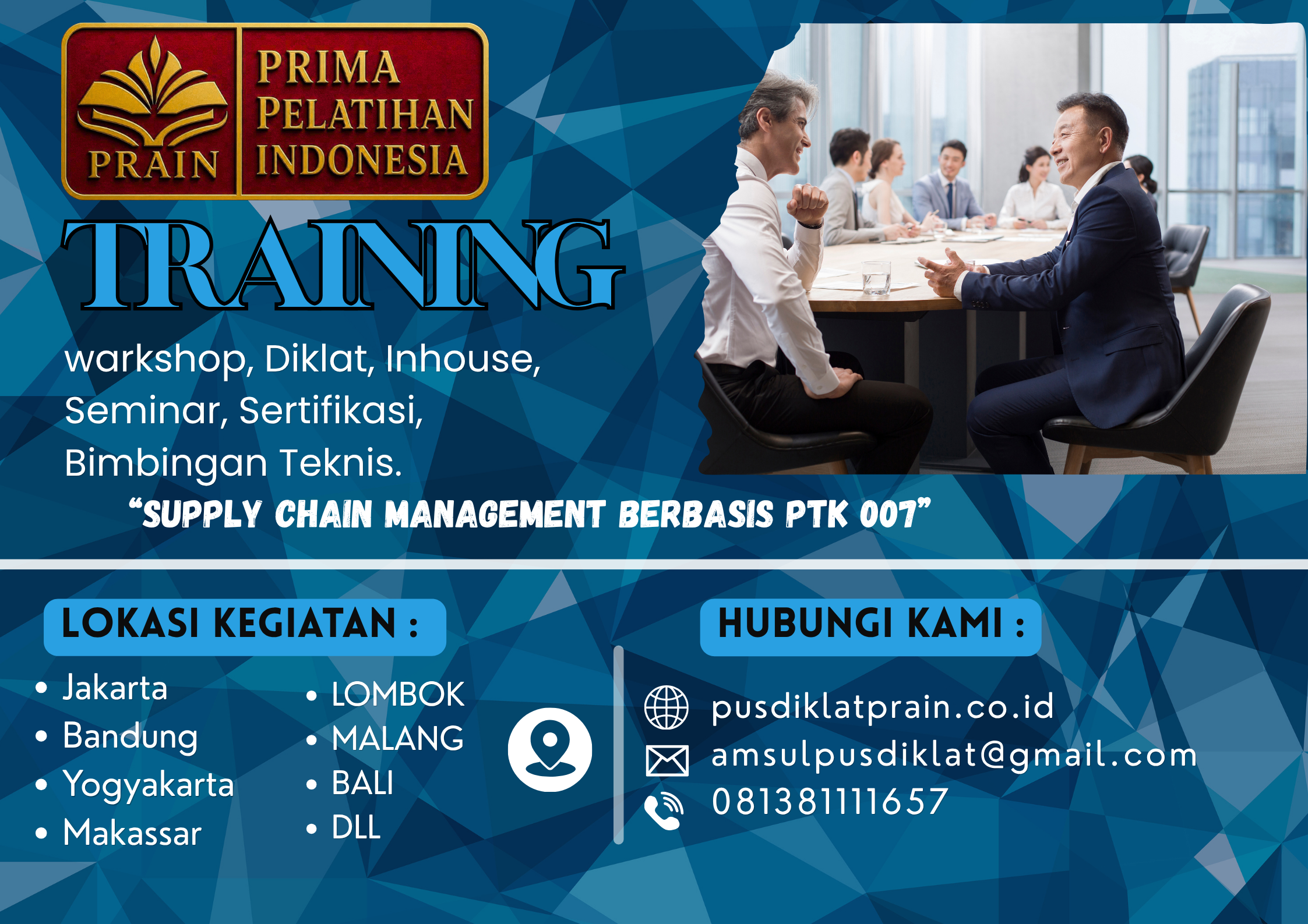 Training Supply Chain Management Berbasis PTK 007 2026-2027