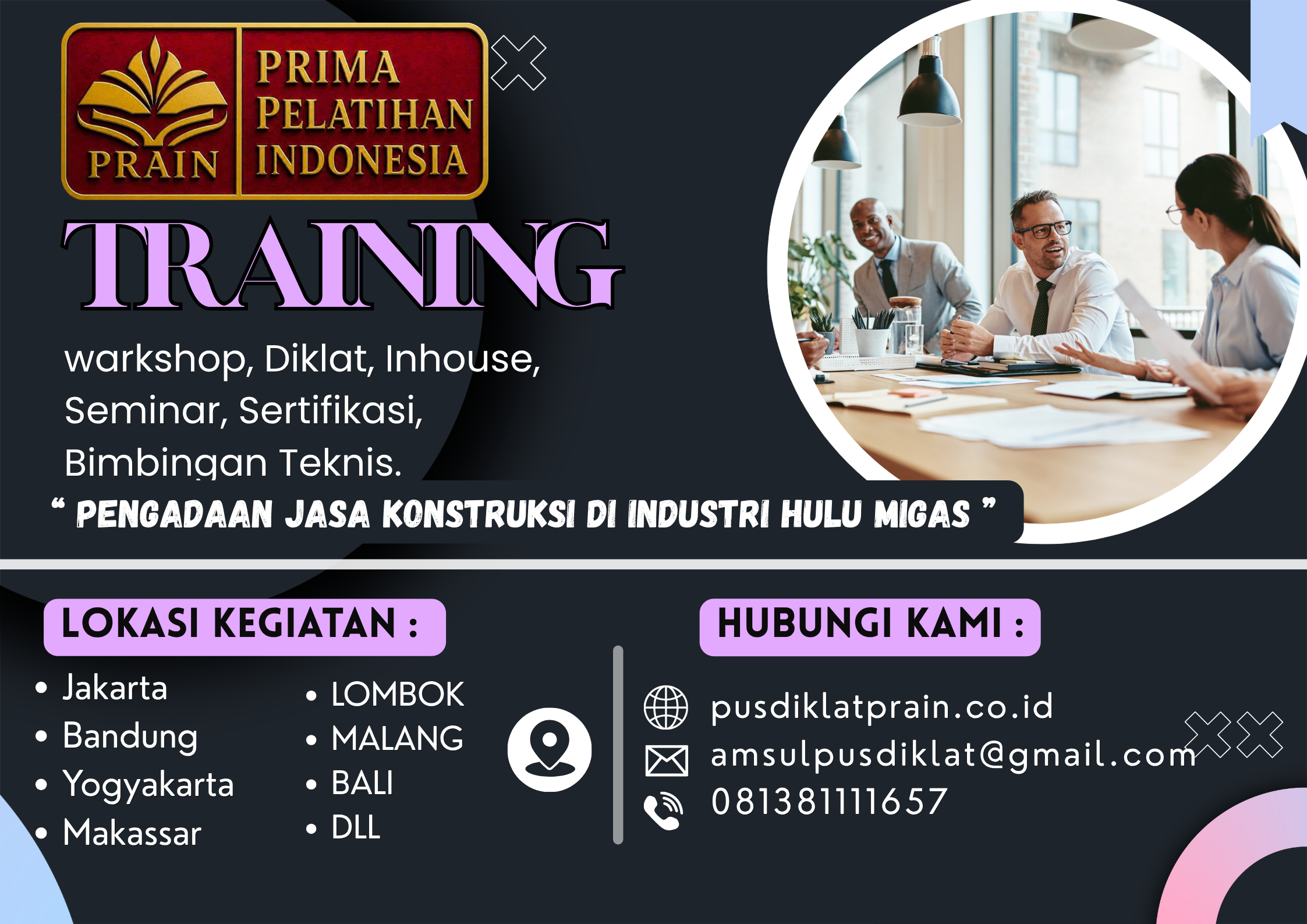 Training Pengadaan Jasa Konstruksi di Industri Hulu Migas 2026-2027