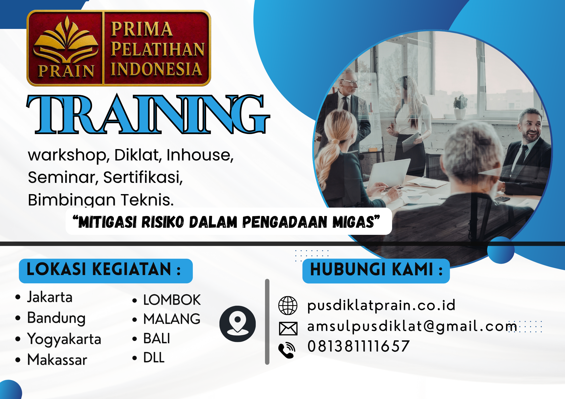 Training Mitigasi Risiko Dalam Pengadaan Migas 2026-2027